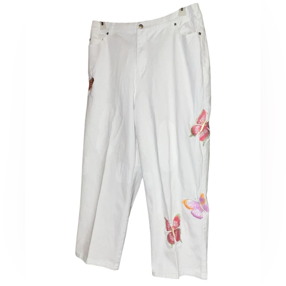 Quacker Factory butterfly pants
